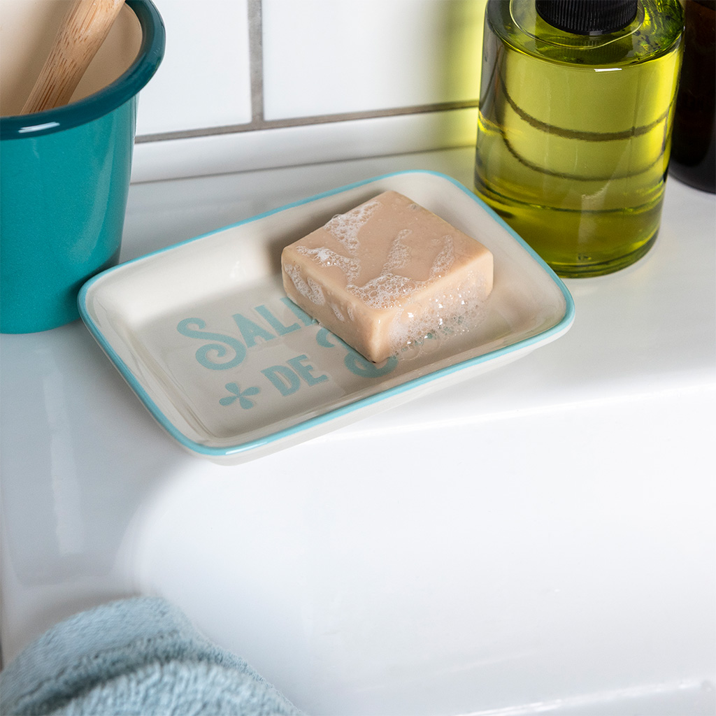 ceramic soap dish - salle de bain
