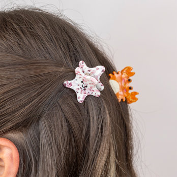 mini pinces à cheveux (lot de 2) - créatures marines