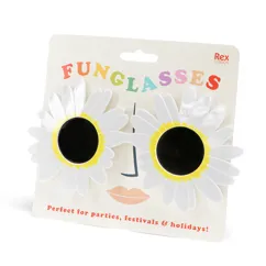 funglasses - lunettes de soleil marguerite blanche funglasses - lunettes de soleil marguerite blanche