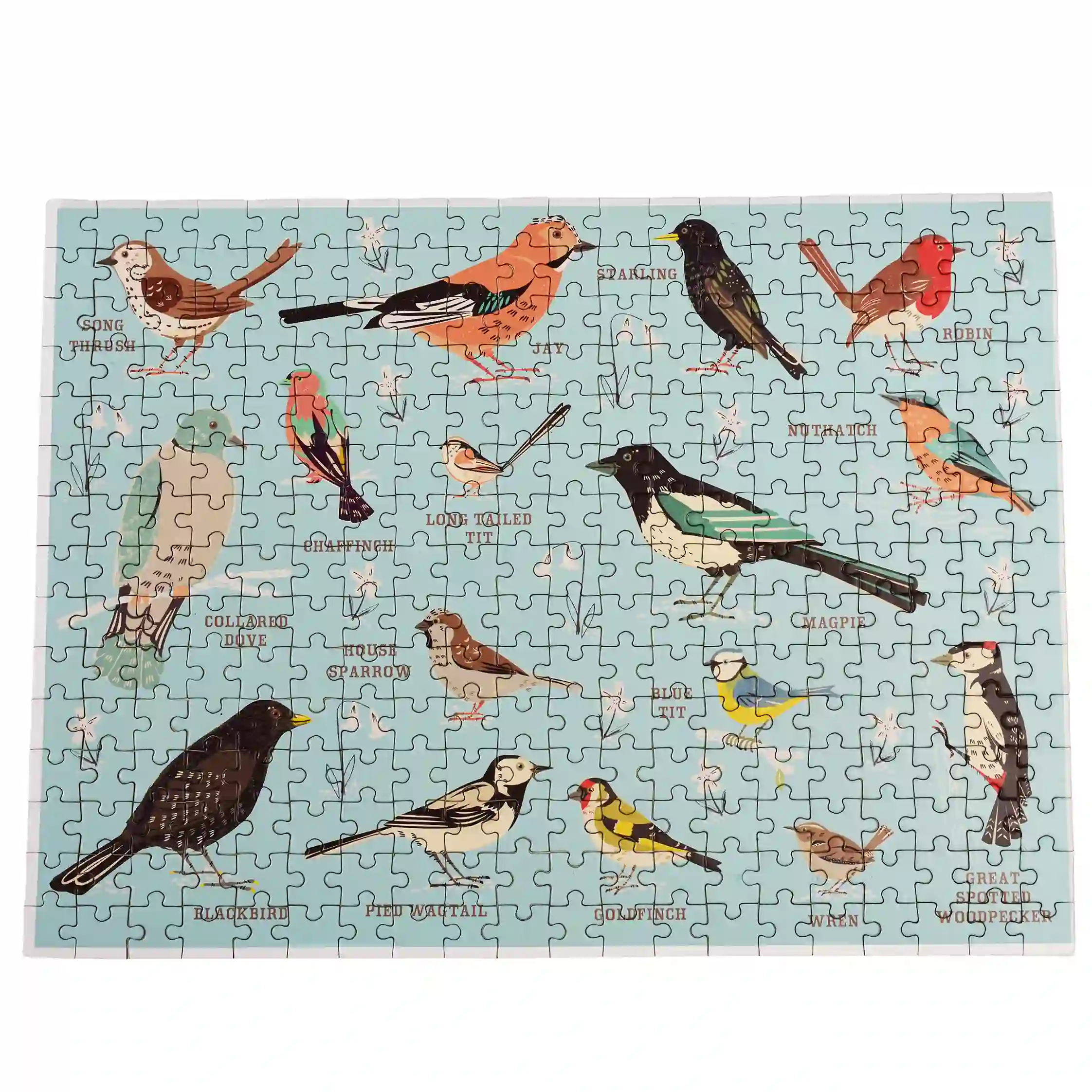 rompecabezas de 300 piezas garden birds