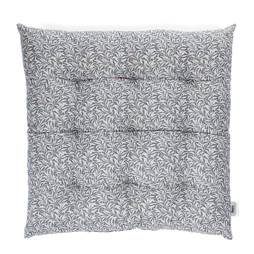 seat pad cushion (37x37cm) - grey leaf