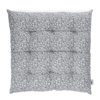 seat pad cushion (37x37cm) - grey leaf