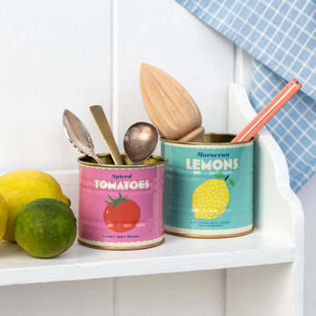mini-boîtes de rangement (lot de 2) – lemon and tomato
