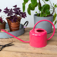 gießkanne aus metall, 1 l – leuchtendes pink