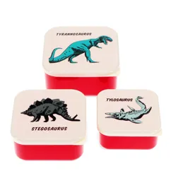 snack boxes (set of 3) - prehistoric land snack boxes (set of 3) - prehistoric land