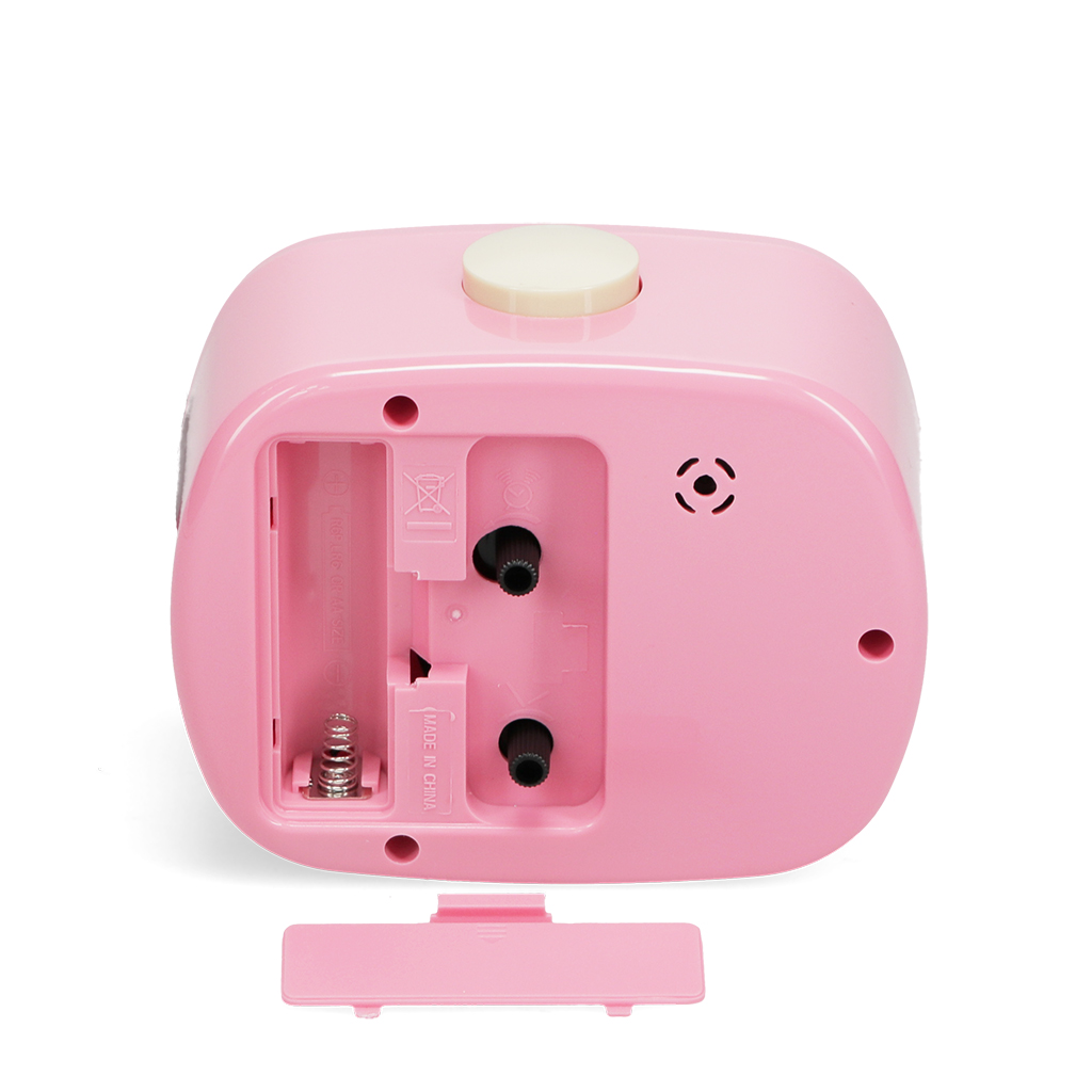 retro alarm clock - pink