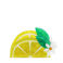 hair claw clip - lemon