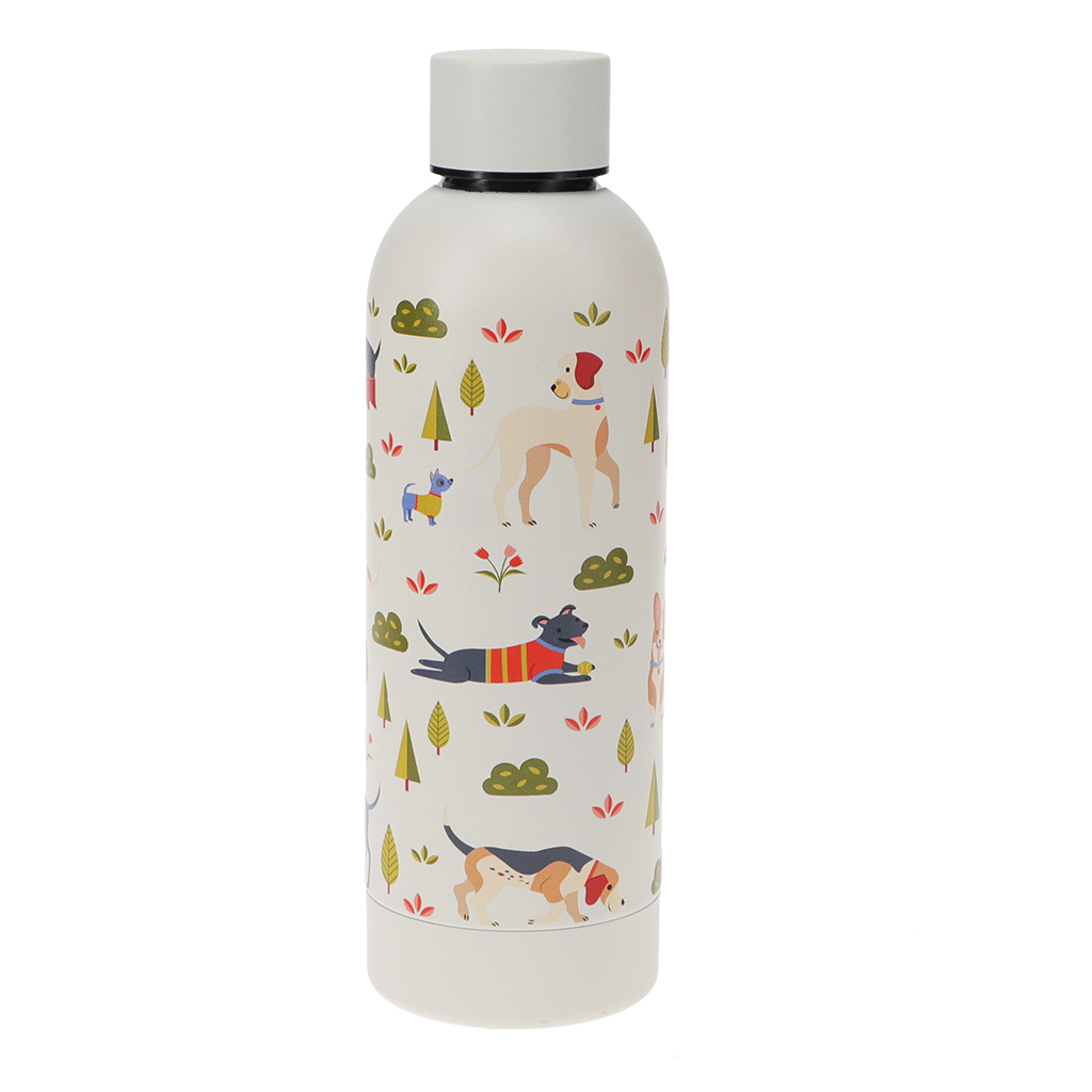 stainless steel bottle 500ml - dog park