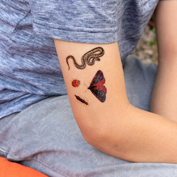 temporary tattoos - nature trail