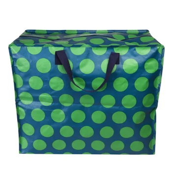 sac de rangement jumbo spotlight vert sur bleu sac de rangement jumbo spotlight vert sur bleu