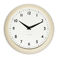 retro wall clock - cream