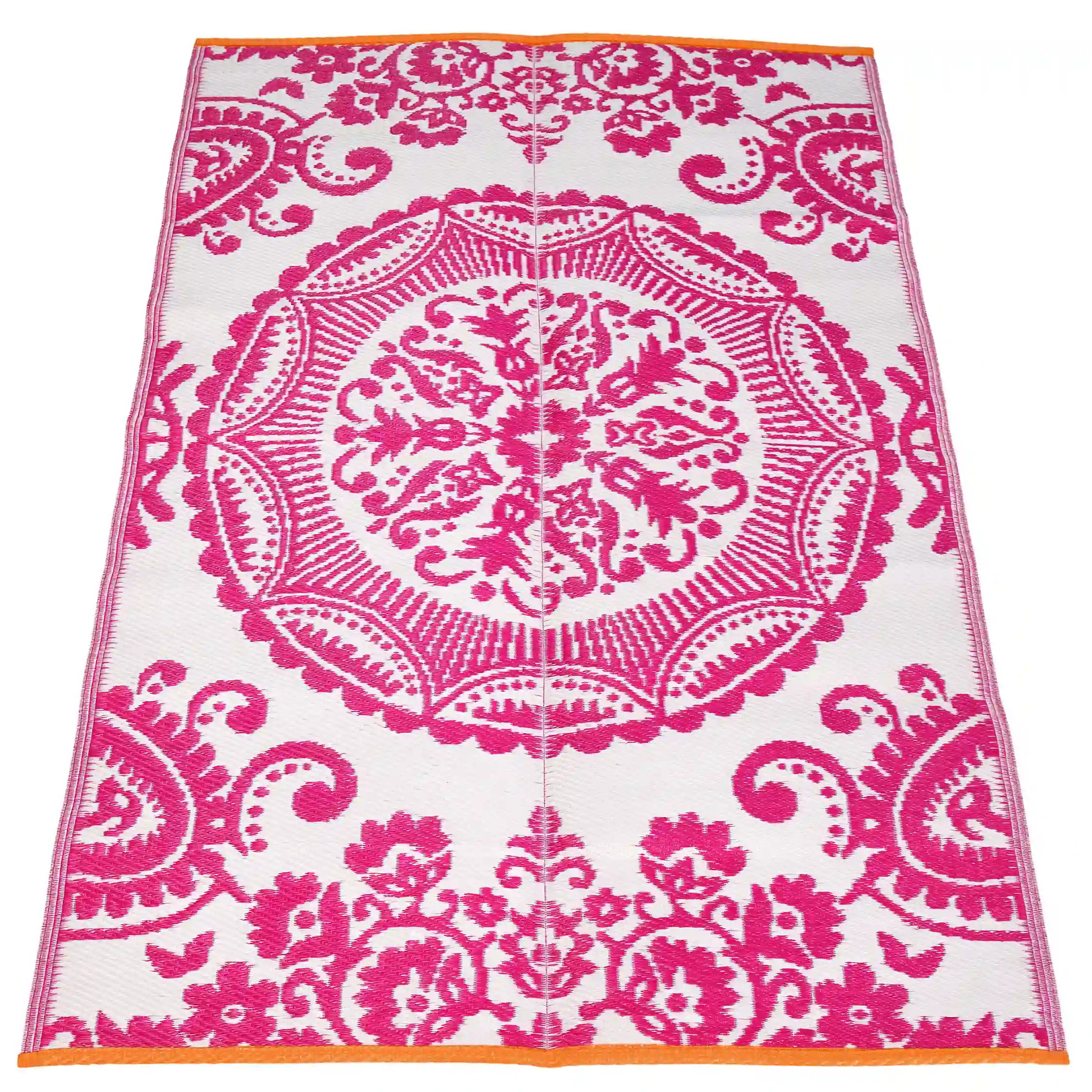 recycled outdoor rug (180 x 120 cm) - pink