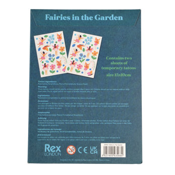 fairies in the garden tatouages temporaires
