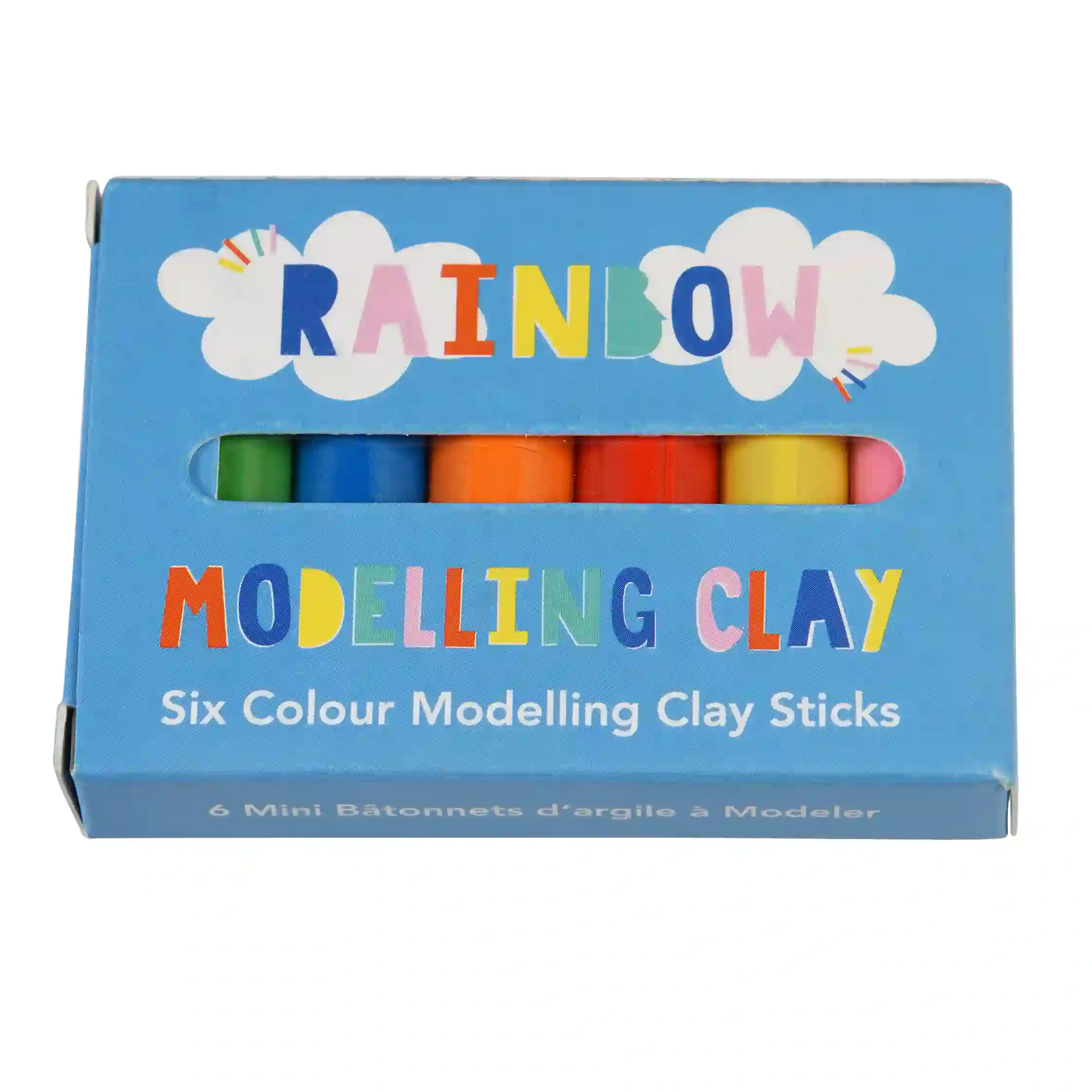 mini rainbow modelling clay