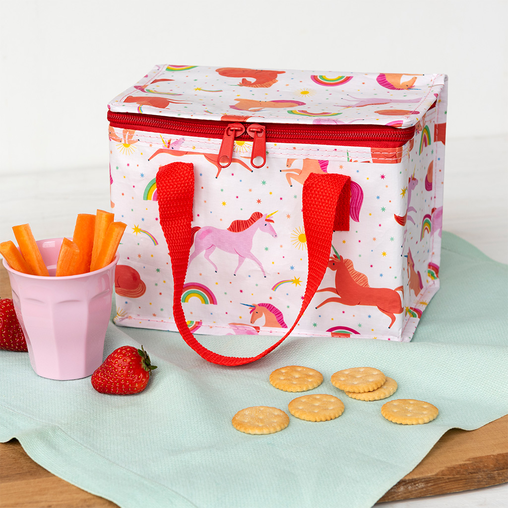 insulated lunch bag - unicorn