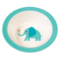 melamine bowl - elvis the elephant