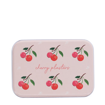 pansements pour enfants en boîte métallique (30 pièces) - little cherry
