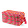 wash bag - geometric flower