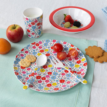 service de table enfant en mélamine (5 pièces) - tilde