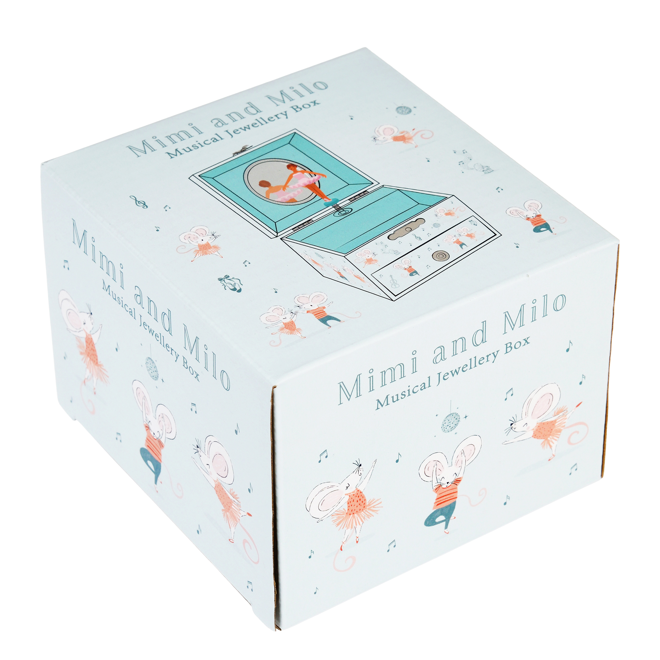 boîte à bijoux musicale - mimi et milo