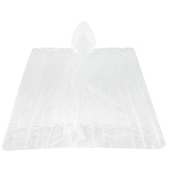 emergency rain poncho - red box