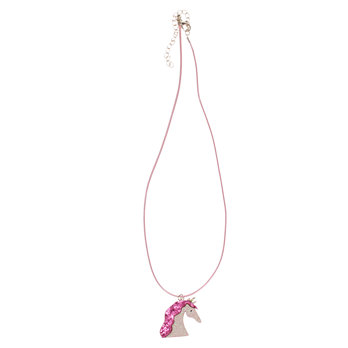 collier à paillettes - licorne