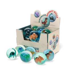 bouncy balls (assorted) - dinosaur