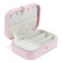 jewellery box - pink gingham cherry