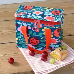 insulated lunch bag - ladybird