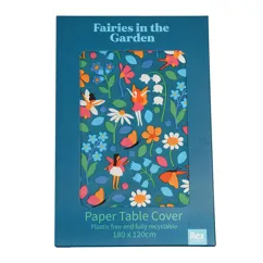 paper tablecloth (180x120cm) - fairies in the garden paper tablecloth (180x120cm) - fairies in the garden