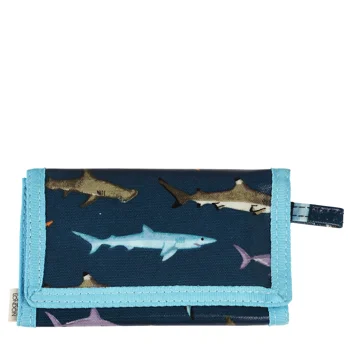 children's wallet - sharks children's wallet - sharks