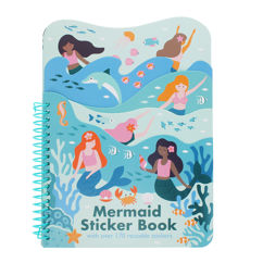 reusable sticker book - mermaid
