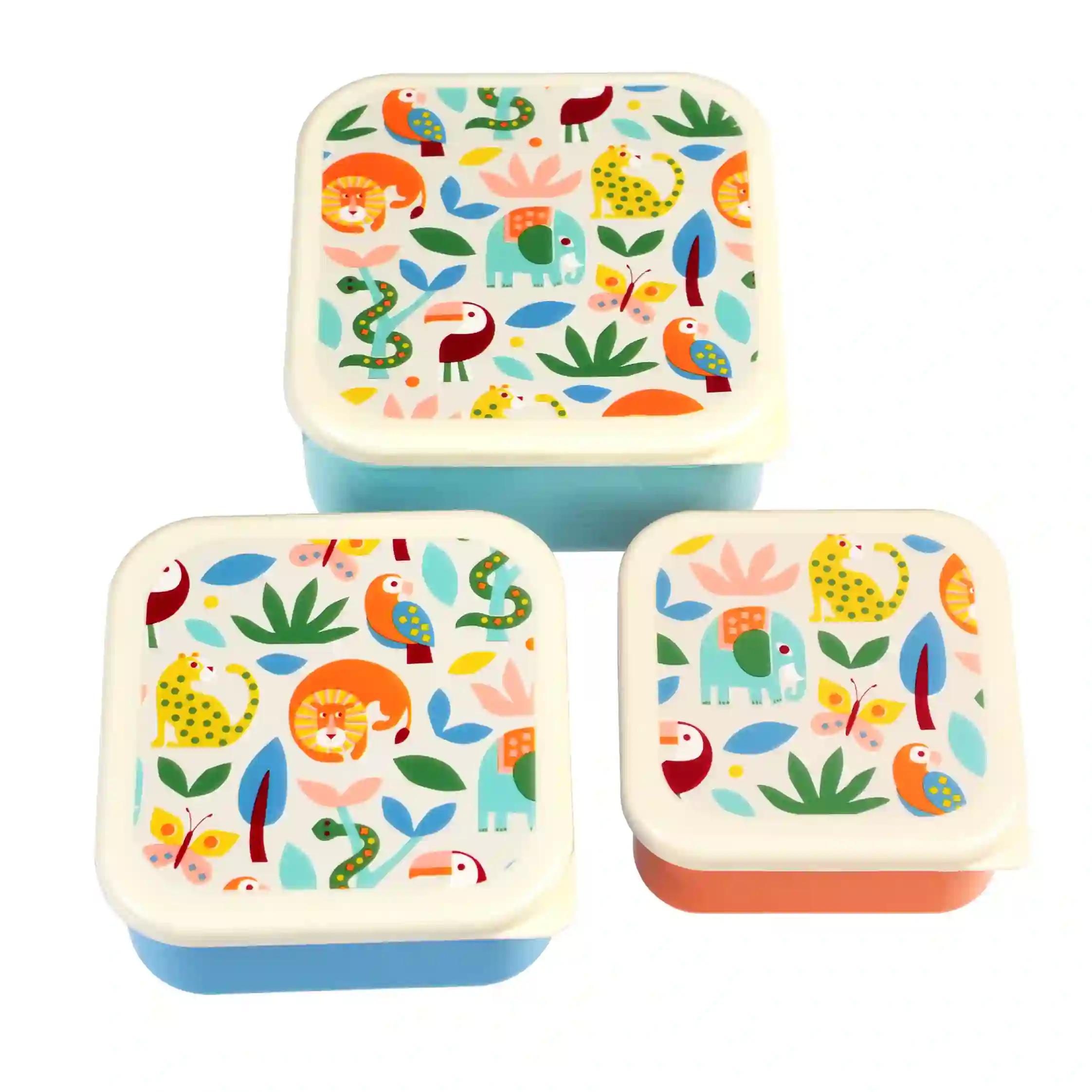 snack boxes (set of 3) - wild wonders