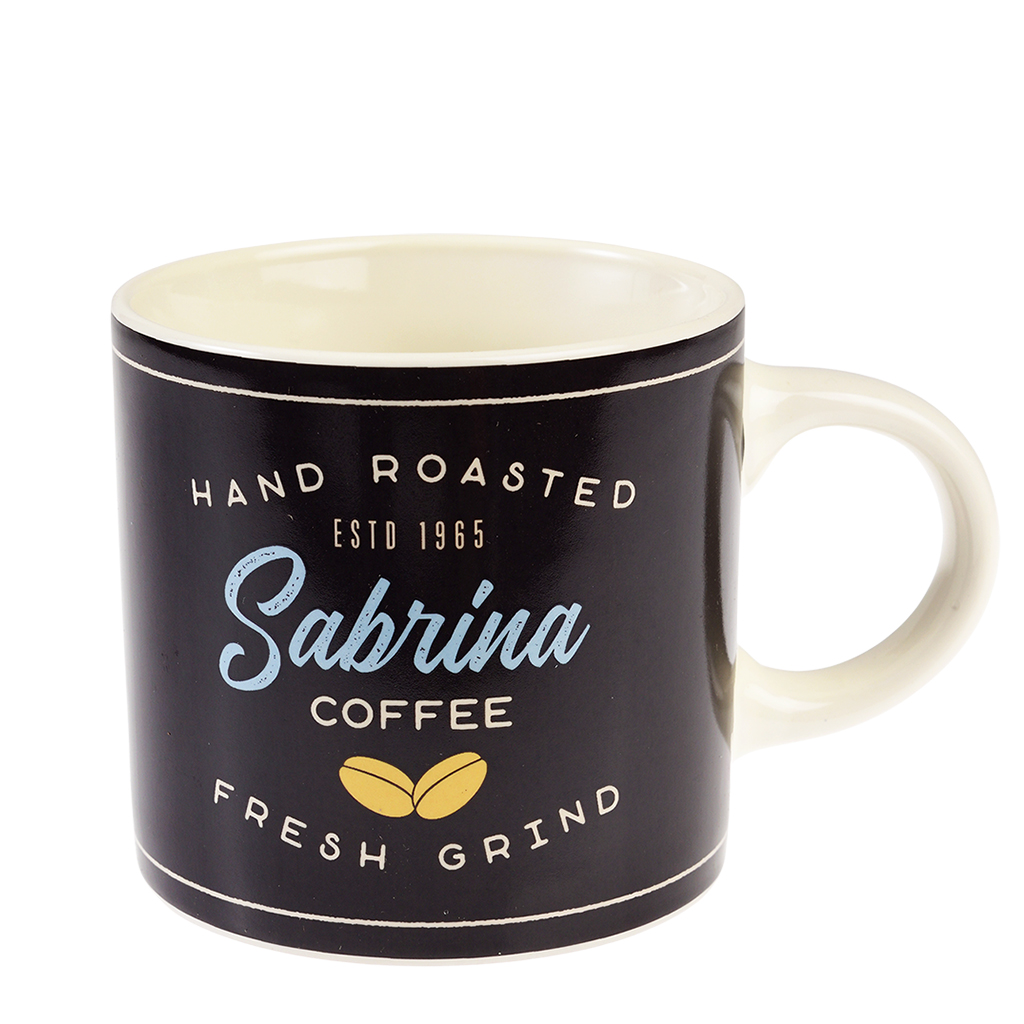 vintage coffee mug - sabrina