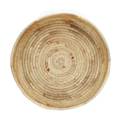 round water hyacinth trays (set of 2) round water hyacinth trays (set of 2)
