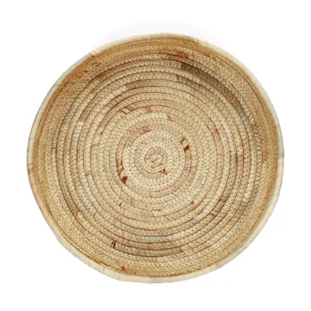 round water hyacinth trays (set of 2) round water hyacinth trays (set of 2)