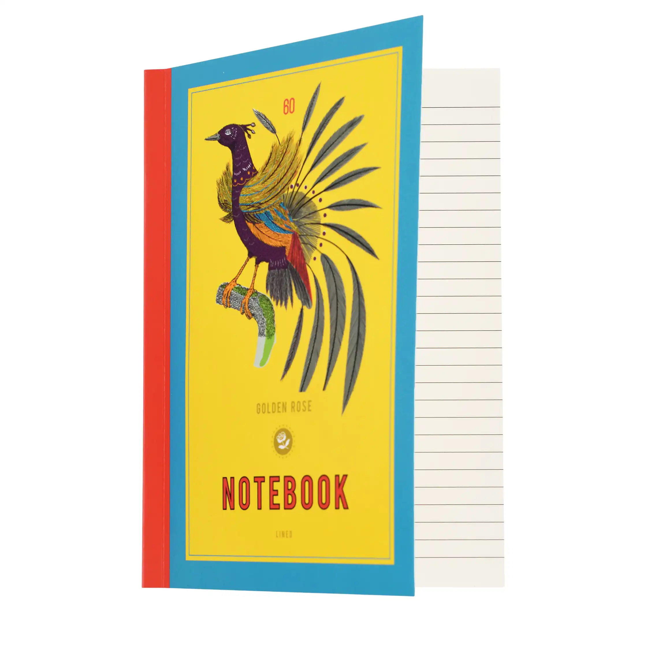 cuaderno rayas a5 jarabe 'golden rose'