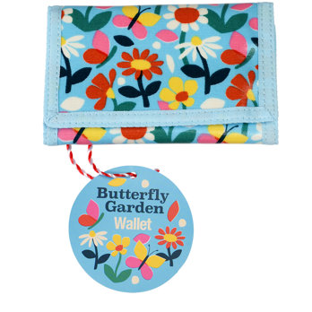 kinderportemonnaie butterfly garden