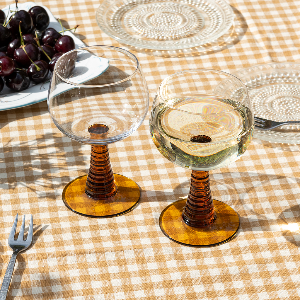 roemer-gläser 350ml (2-er set) - amber