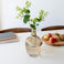 bottle vase (25cm) - amber
