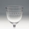 vintage-weingläser mit eingeritztem design 250ml (2-er set) - klar