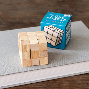 wooden cube puzzle