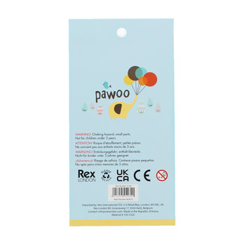 3d-aufkleber - elephant rain party