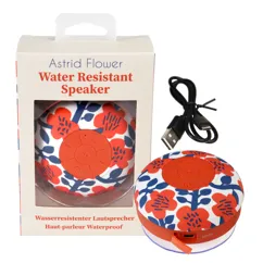 bluetooth shower speaker - astrid flower