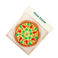pizza eraser (7 slices)