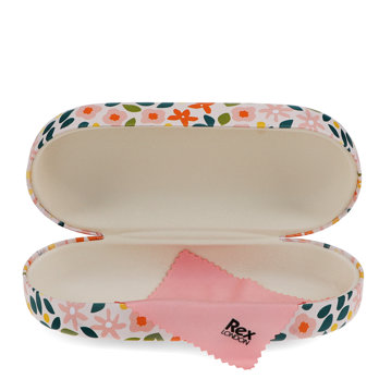 sunglasses case & cleaning cloth - ditsy floral