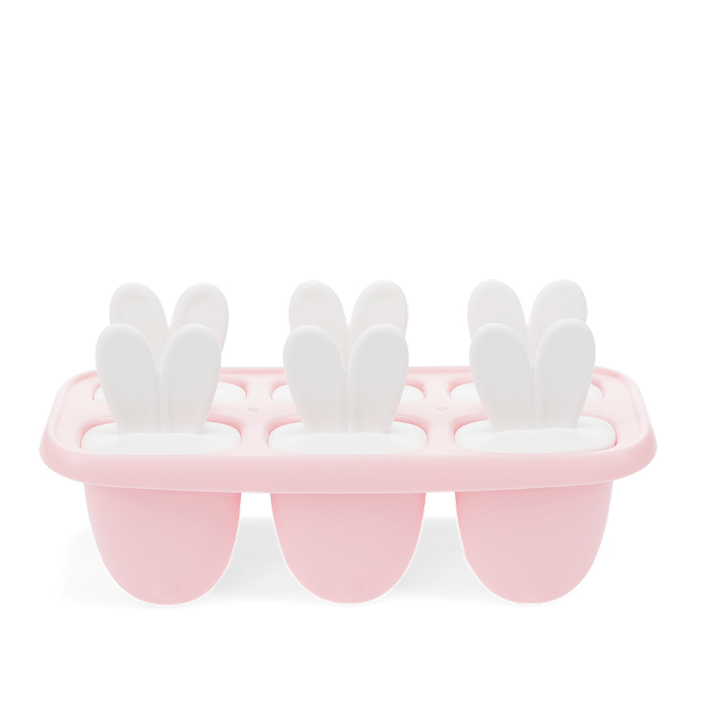 bunny ear ice lolly mould - pink