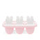 bunny ear ice lolly mould - pink