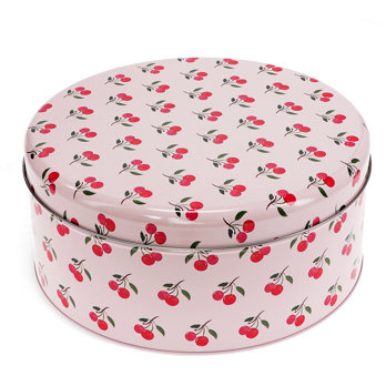 cake storage tin - little cherry