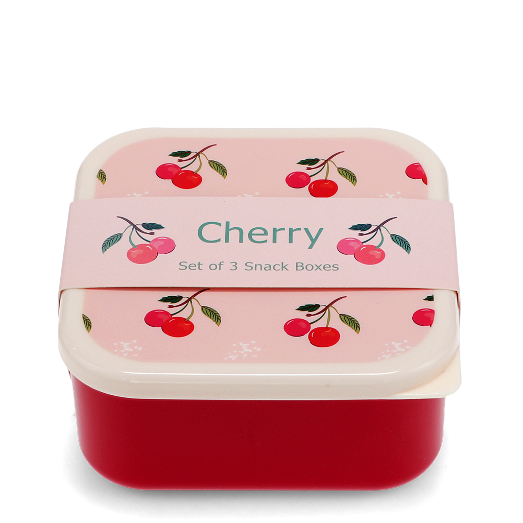 snack boxes (set of 3) - little cherry